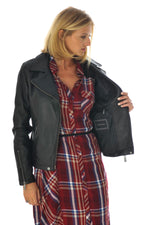 Sheepskin leather perfecto - Image n°5