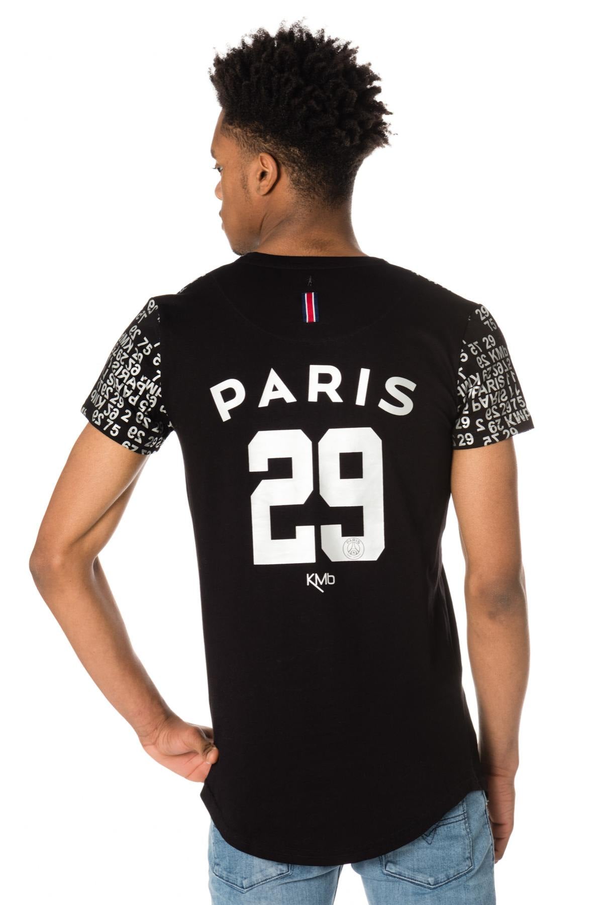 PSG Kylian Mbappé black t-shirt - Image n°3
