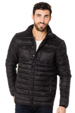 Schott NYC black down jacket - Image n°1