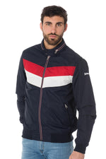 Tricolor windbreaker jacket for men - Image n°7