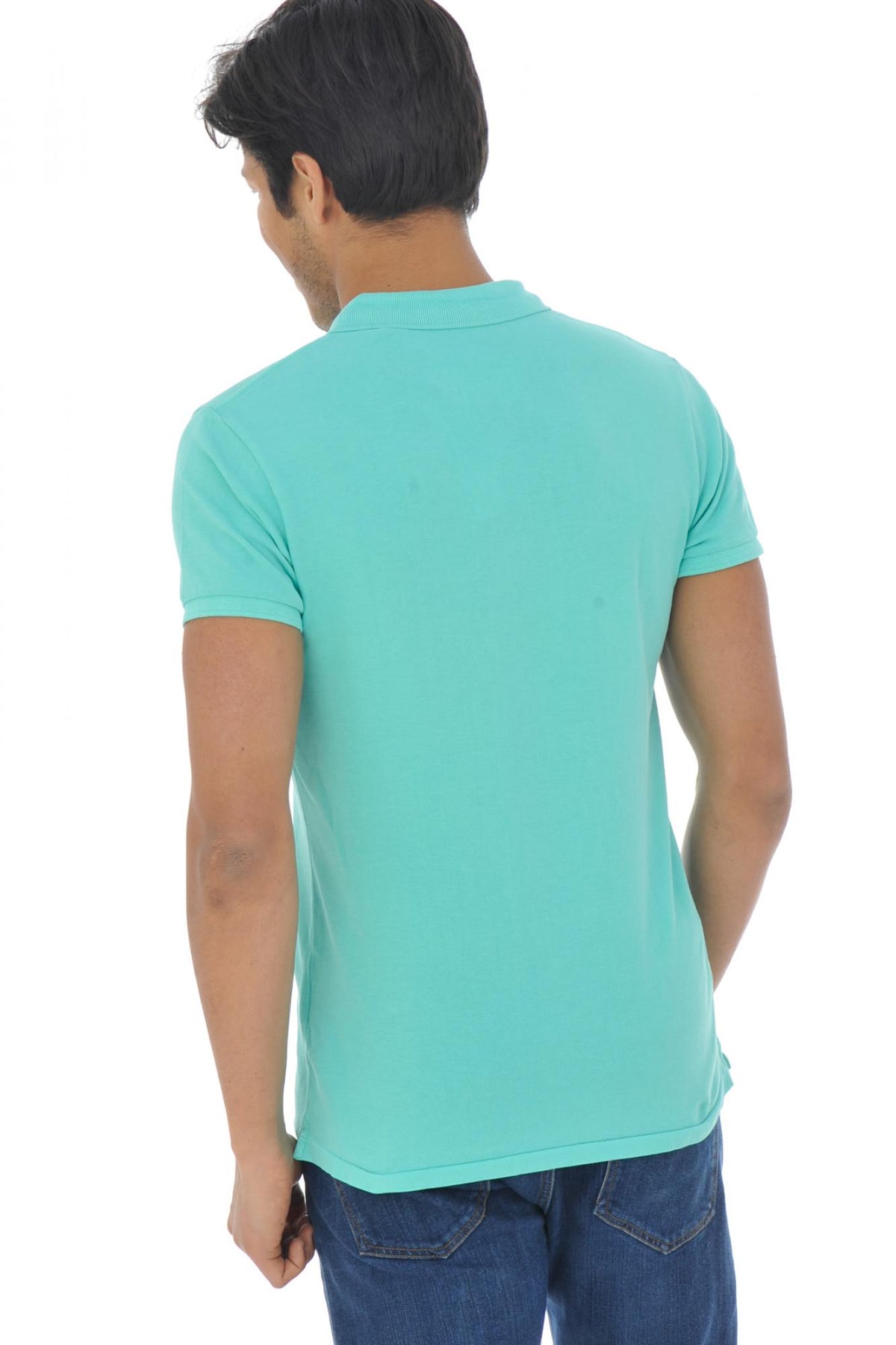 Scotch & soda green summer polo shirt - Image n°4