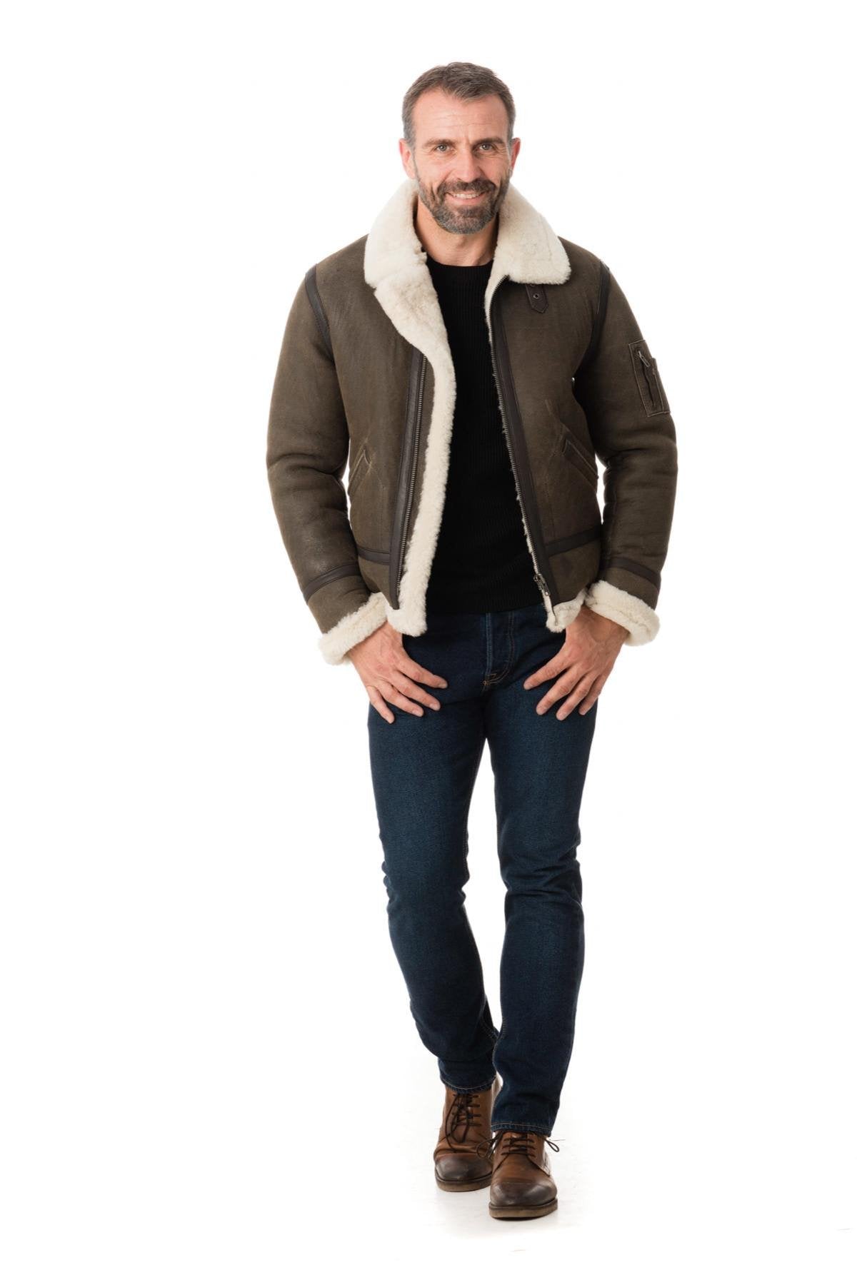 Serge Pariente brown bomber jacket - Image n°4