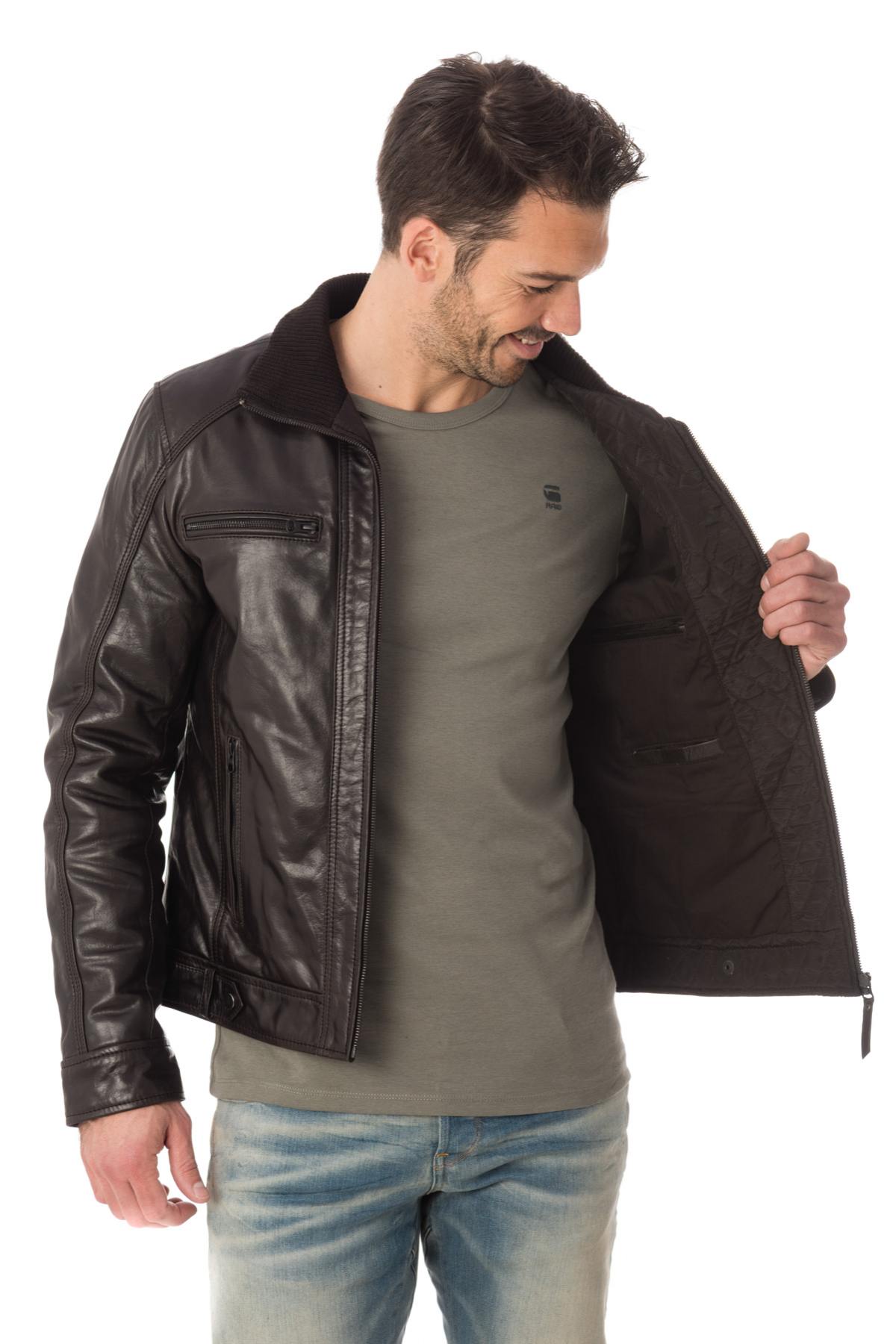 Serge Pariente jacket in brown color - Image n°4