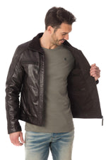Serge Pariente jacket in brown color - Image n°4