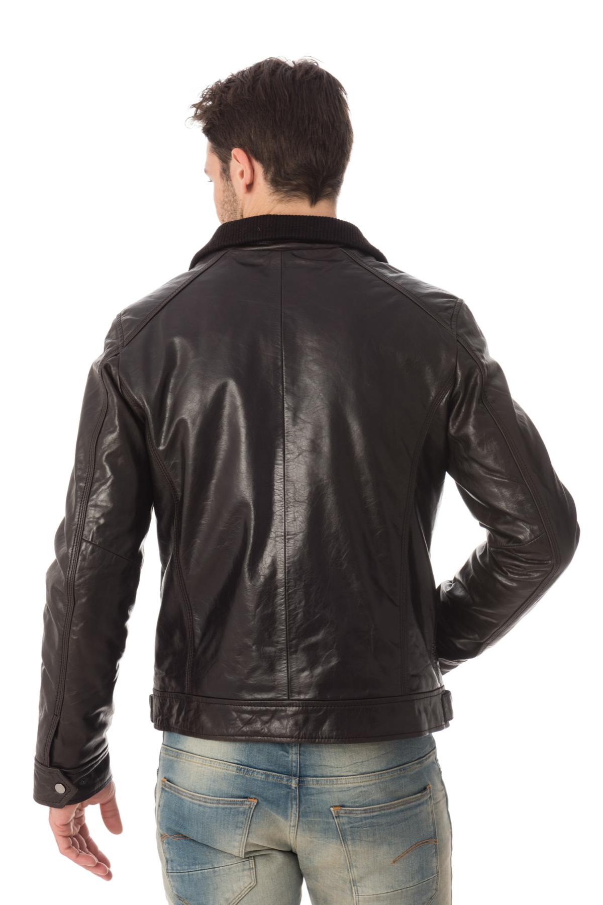 Serge Pariente jacket in brown color - Image n°5