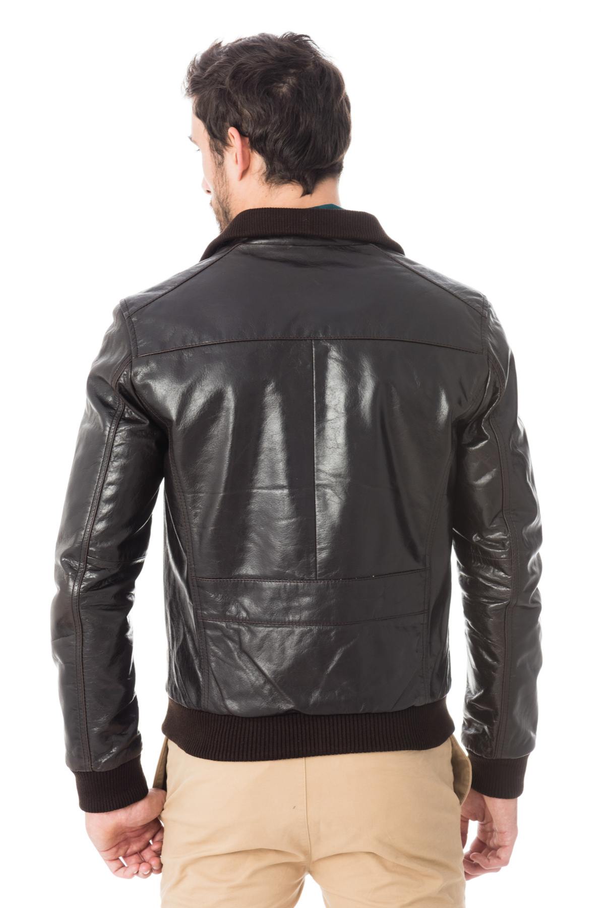Men's buffalo leather jacket - Image n°5