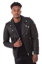 Serge Pariente men's black bear pattern jacket - Image n°4