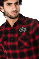 Von Dutch men's red check shirt - Image n°5