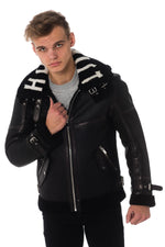 Horspist lambskin bomber jacket - Image n°1