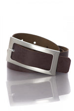 Vanzetti women's brown leather belt - Image n°1