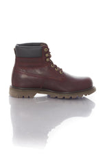 Caterpillar men's burgundy boots - Image n°2