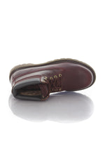 Caterpillar men's burgundy boots - Image n°3