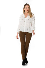White top with cactus pattern - Image n°2