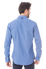 Blue check shirt - Image n°3