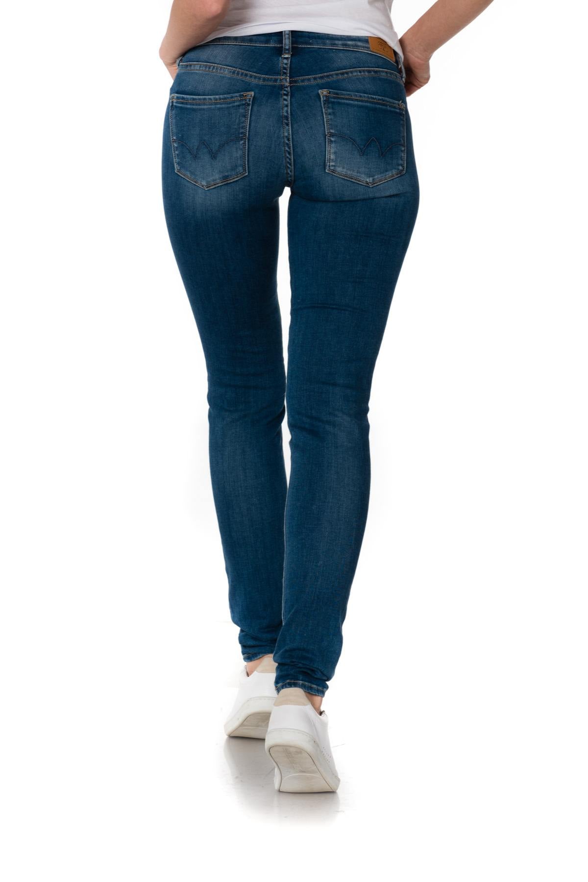 Washed blue skinny jeans - Image n°2