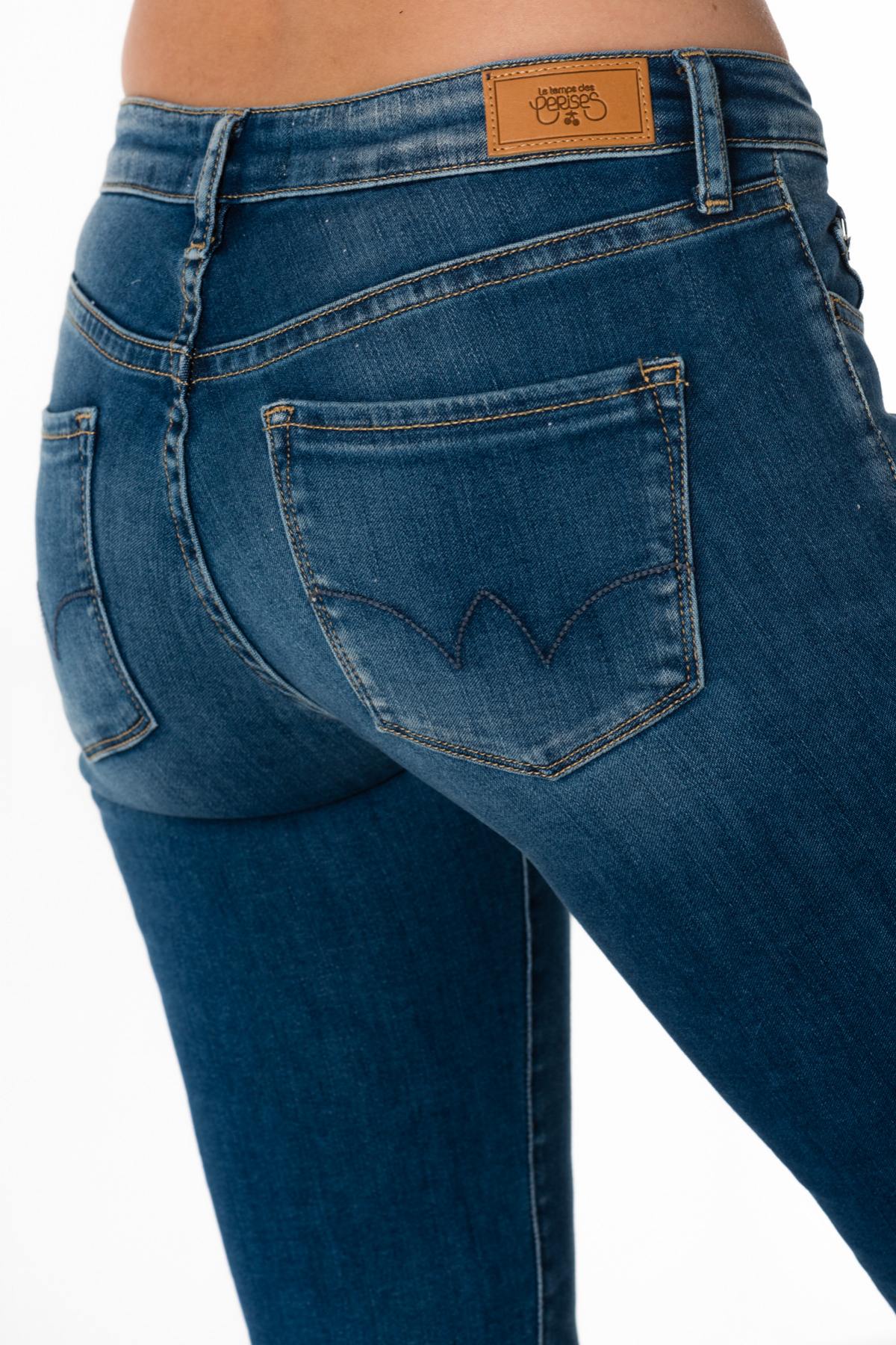 Washed blue skinny jeans - Image n°3