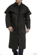 LAST REBELS men's coat in oiled leather - Image n°2
