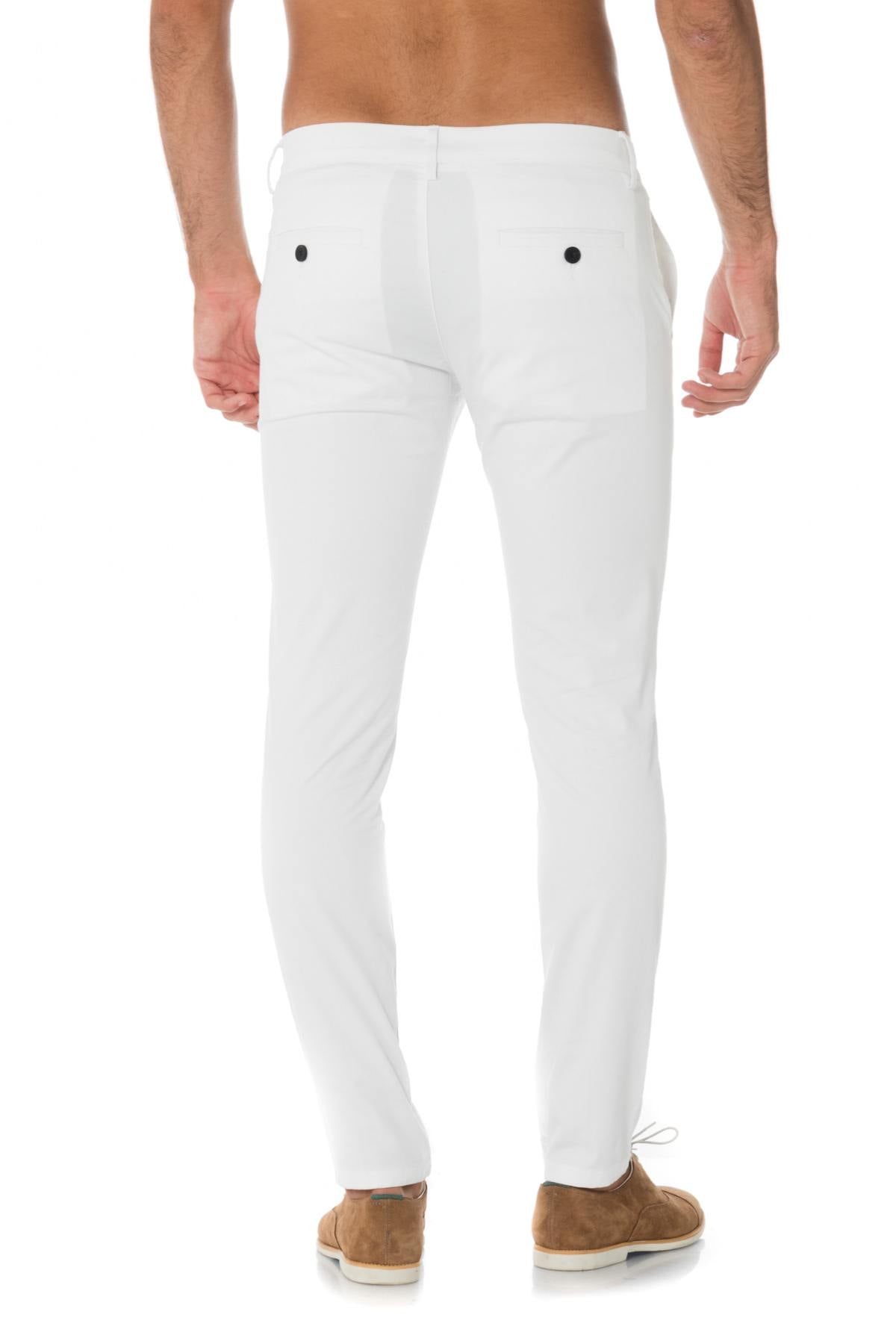 Antony Morato white pleated pants - Image n°6