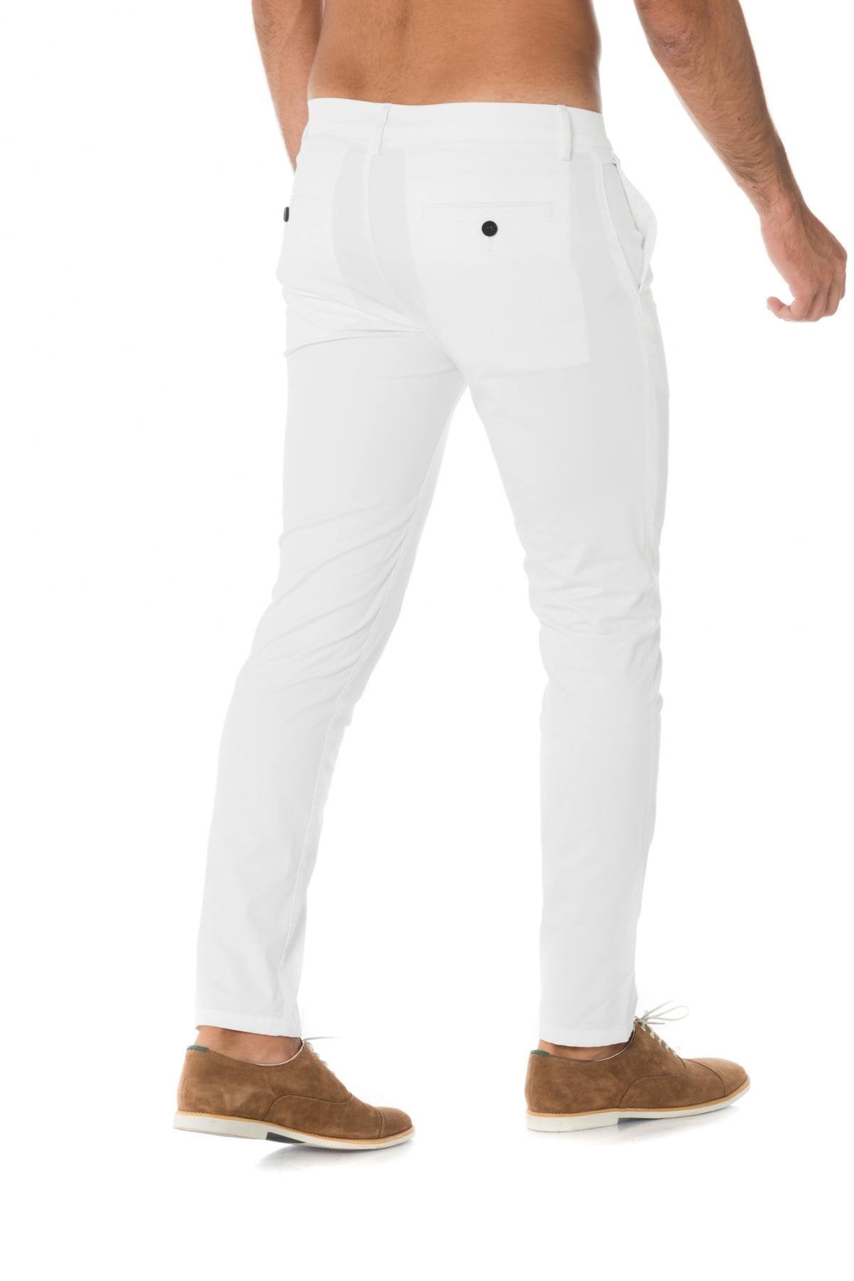 Antony Morato white pleated pants - Image n°2