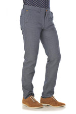 Scotch and Soda Herringbone Trousers - Image n°1