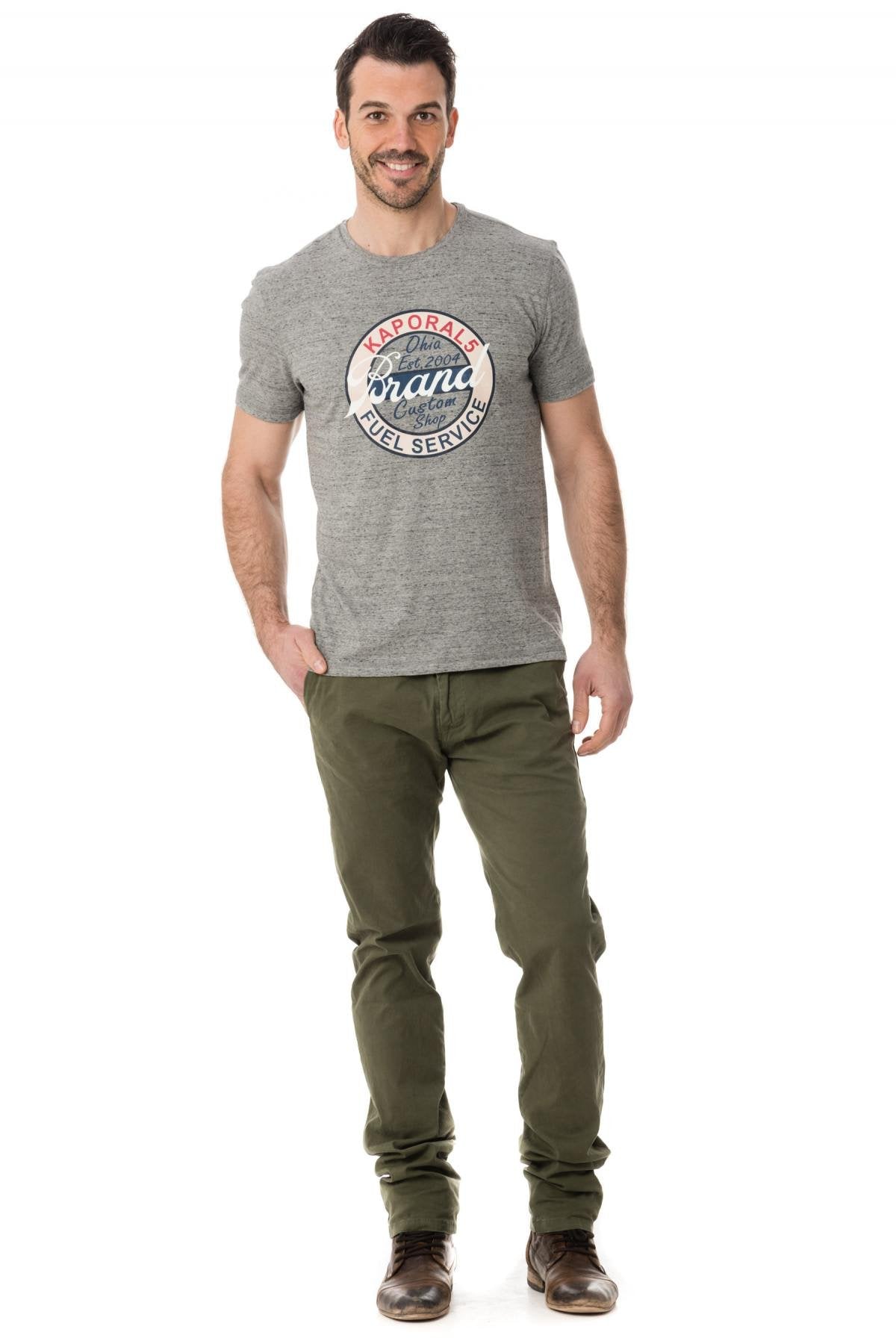 Scotch and soda khaki chino pants - Image n°4