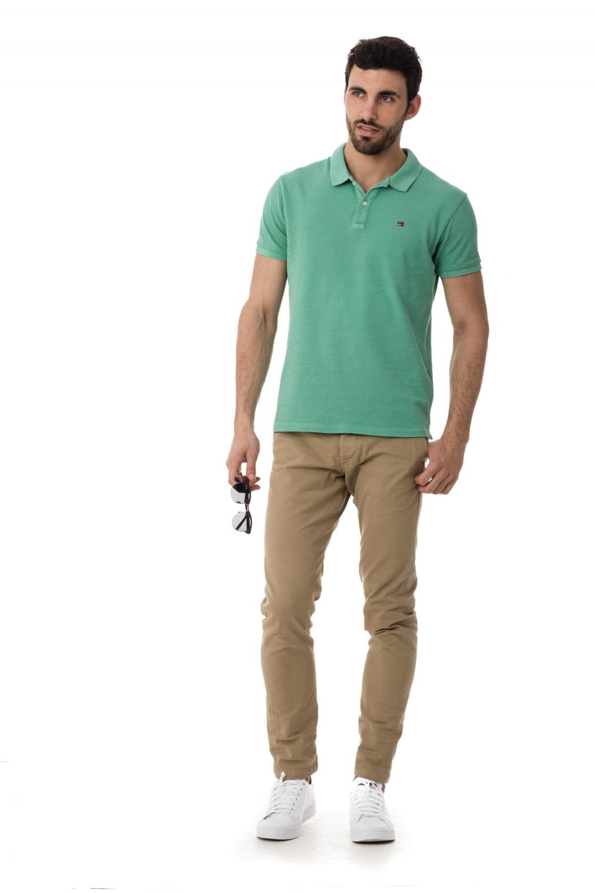 Scotch and Soda green polo shirt - Image n°2