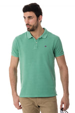 Scotch and Soda green polo shirt - Image n°1