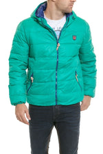 Pepe Jeans Green Down Jacket for Men - Image n°2