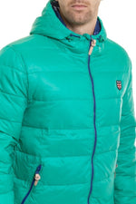 Pepe Jeans Green Down Jacket for Men - Image n°3