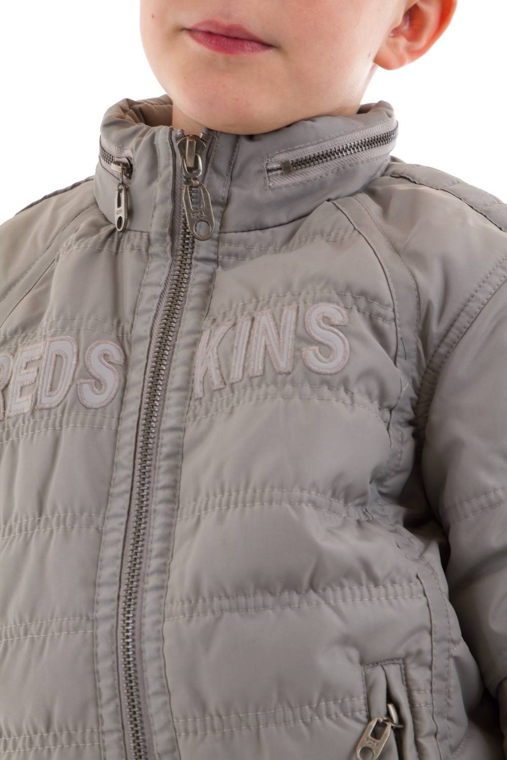 gray children's redskins jacket - Image n°3