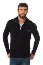 Antony Morato men's navy blue vest - Image n°1