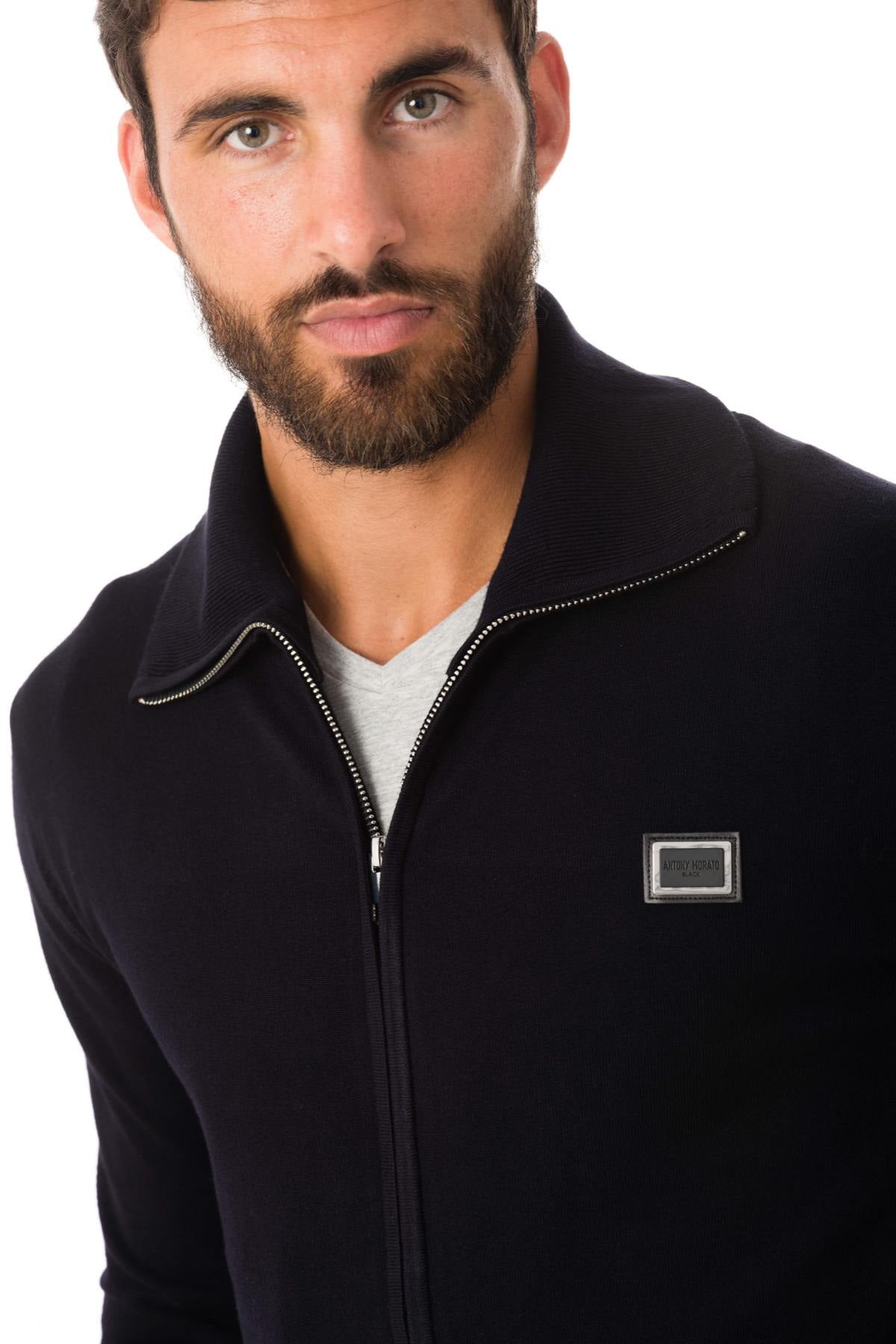 Antony Morato men's navy blue vest - Image n°4