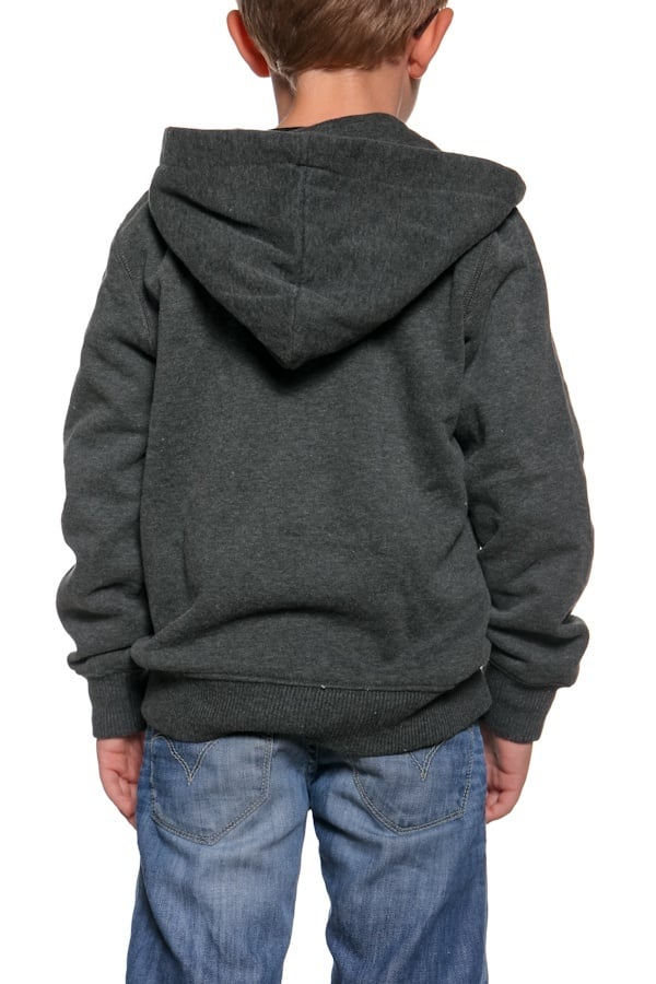Children's zipped textile vest PEPE JEANS gray - Image n°2