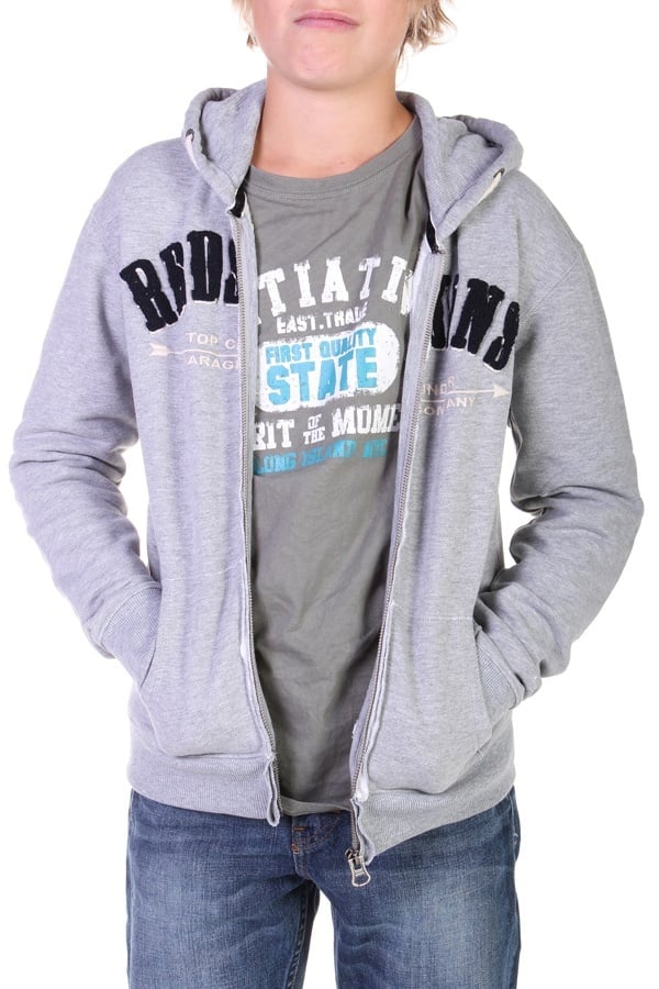 REDSKINS gray children's hooded sweatshirt - Image n°2