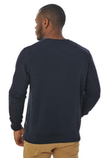 Men's navy blue sweatshirt - Image n°3