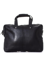 Serge Pariente black leather briefcase - Image n°2