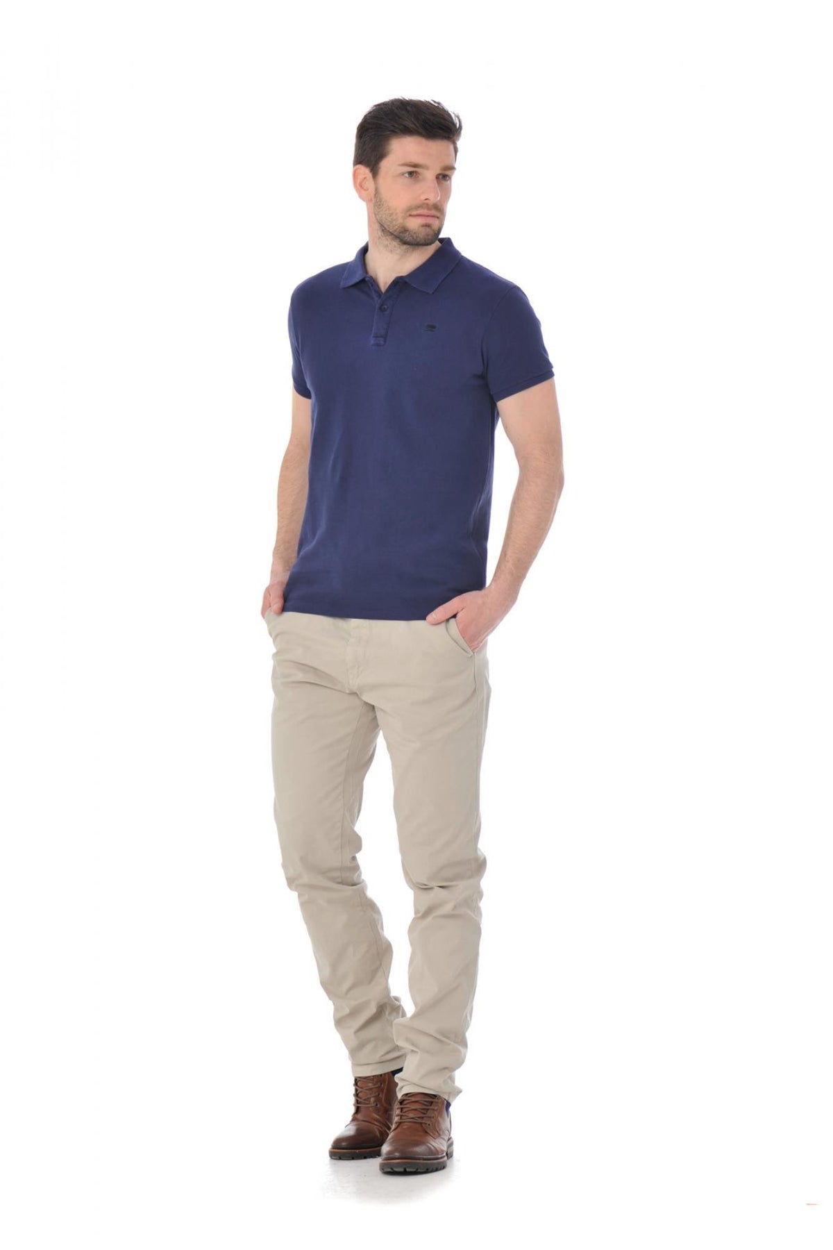 Scotch and Soda men's short-sleeved polo shirt - Image n°2