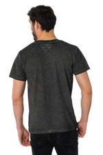 Von Dutch men's T-shirt with camouflage logo - Image n°3