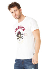 Men's white skull t-shirt - Image n°6