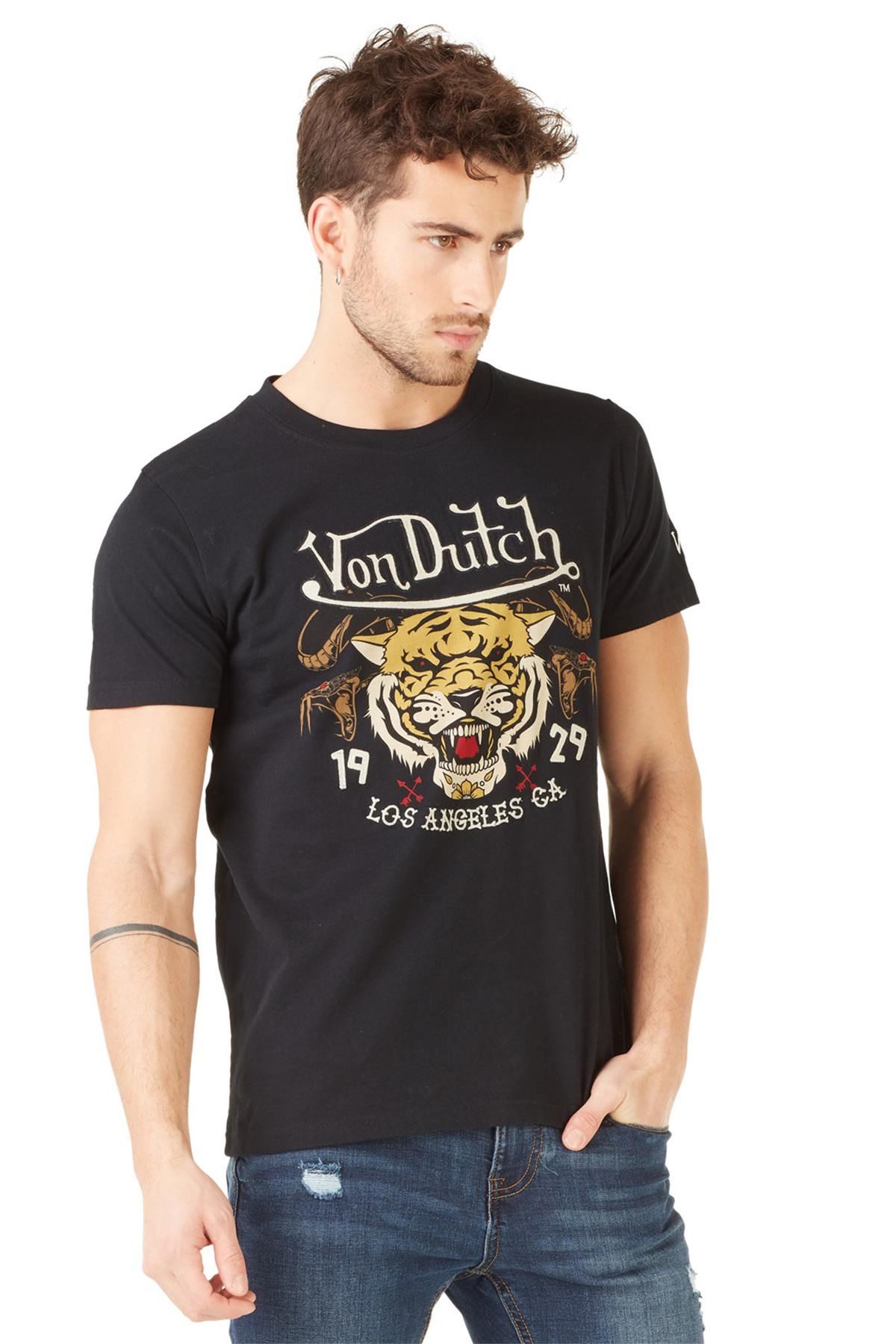 Black tiger los angeles t-shirt - Image n°2