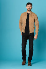 Schott beige jacket - Image n°2