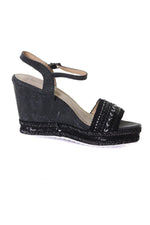 Black women's summer shoes - Image n°2