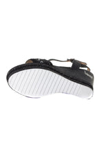 Black women's summer shoes - Image n°4