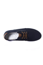 Navy canvas sneakers - Image n°3