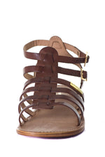 Women's tan summer sandals - Image n°5