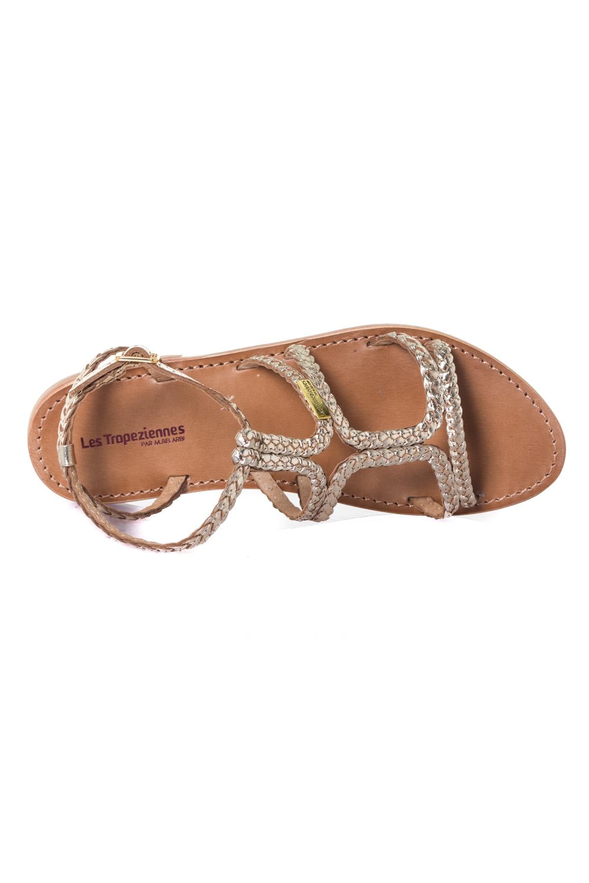 Women's gold summer shoe - Image n°3