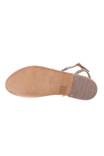 Women's gold summer shoe - Image n°4