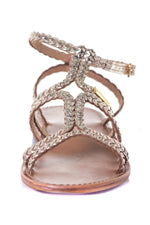 Women's gold summer shoe - Image n°5