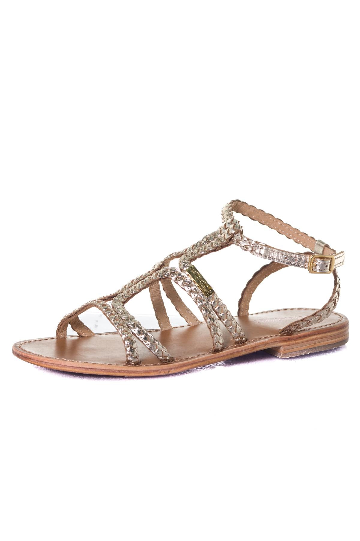 Women's gold summer shoe - Image n°6