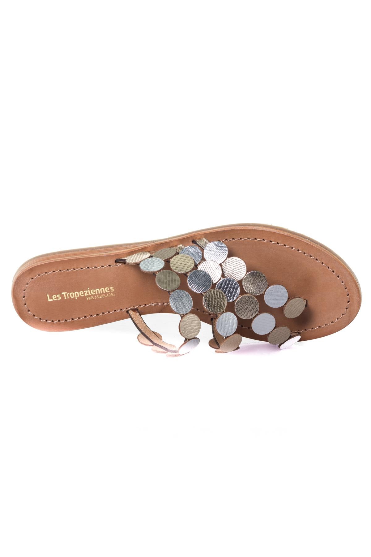 Women's gold summer shoes - Image n°3